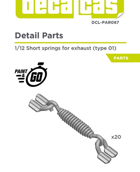 Short Springs for Exhausts - Type 01