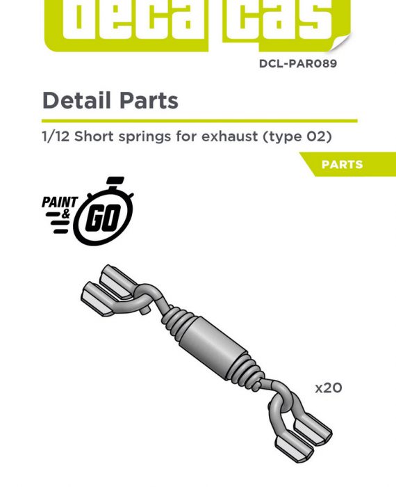 Short Springs for Exhausts - Type 02