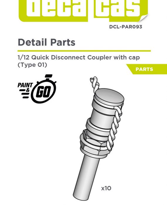 Quick Disconnect Coupler with Cap (Type 01)