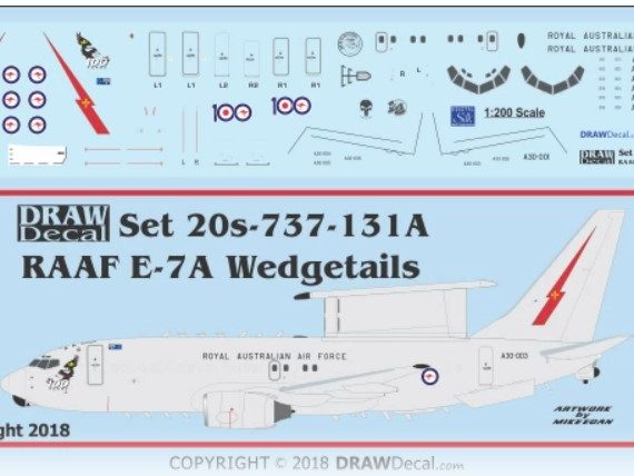 RAAF E-7A Wedgetail's