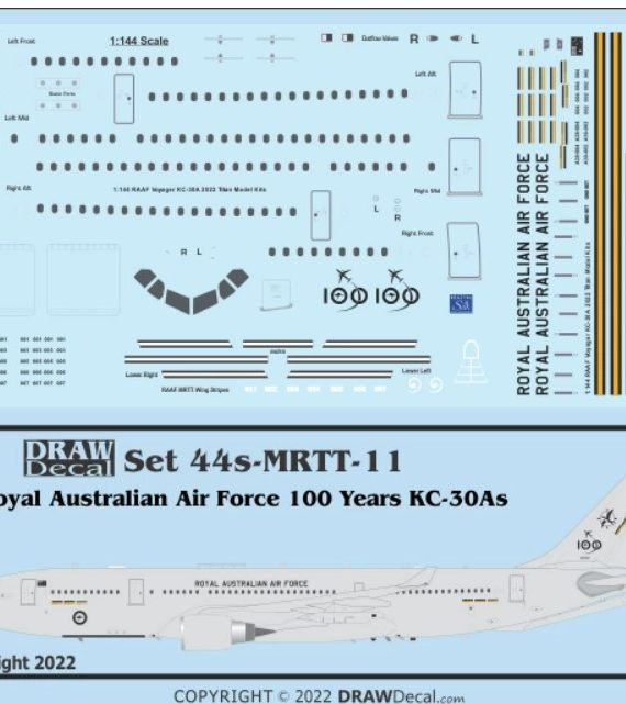 RAAF 100 Years KC-30A's