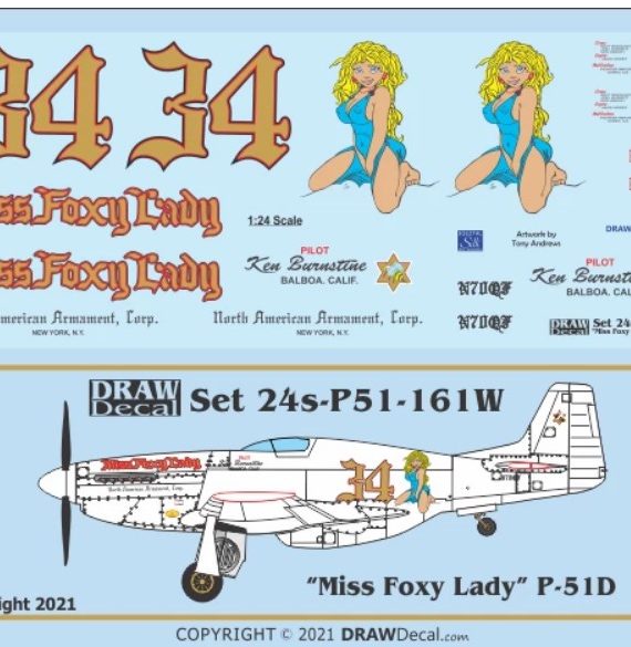 "Miss Foxy Lady" P-51D Racer