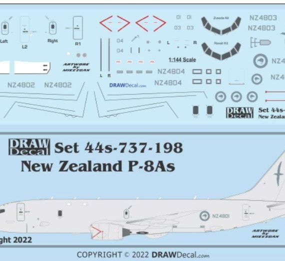 RNZAF P-8A Poseidons