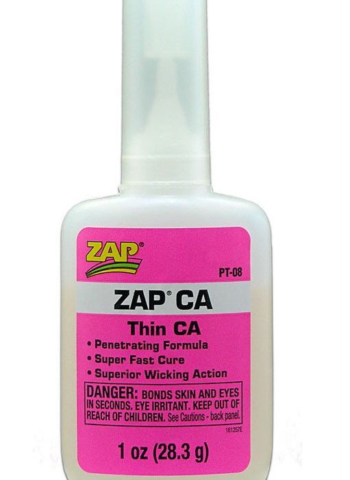 CA Thin Cyanoacrylate (Pink) 1oz / 28.3g