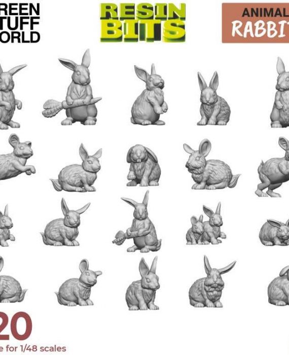 Rabbits x 20Pcs