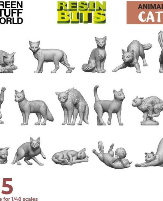 Cats x 15 Pcs