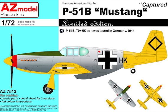 P-51B Mustang 'Captured' Limited Edition