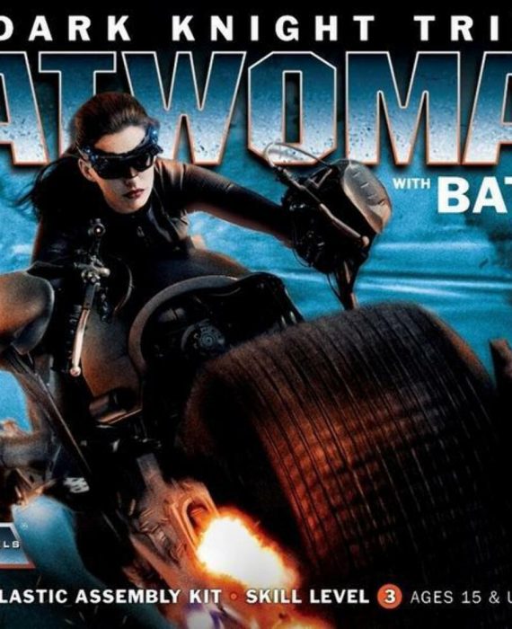 Catwoman with Bat-Pod - The Dark Knight Trilogy