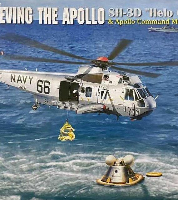 SH-3D "Helo 66" & Apollo Command Module "Retrieving Apollo"