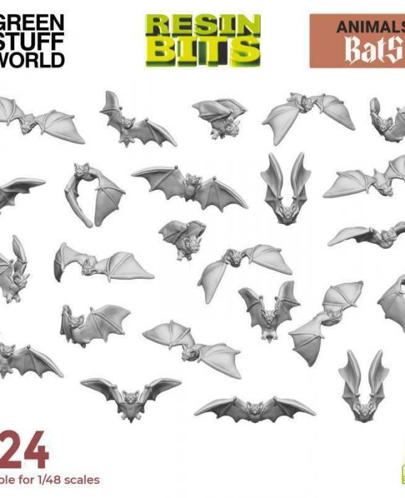 Bats x 24pcs