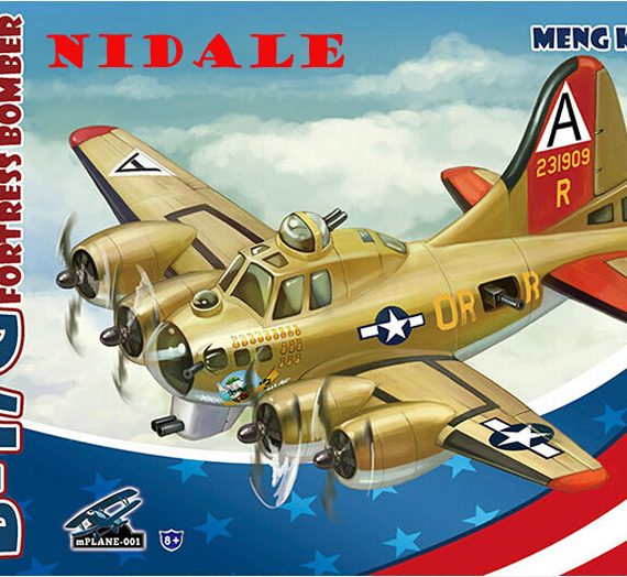 B-17G Flying Fortress Bomber - Meng Kids Kit