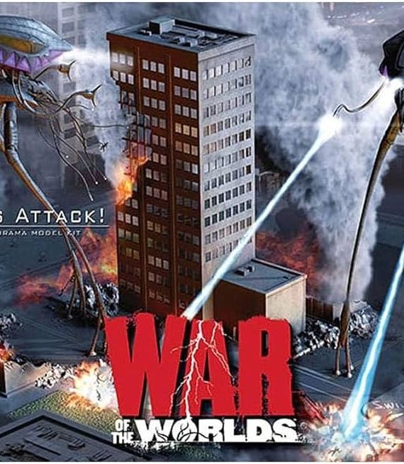 War of the Worlds - Tripods Attack Diorama Set