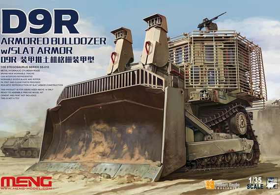 D9R Armored Bulldozer w/Slat Armor