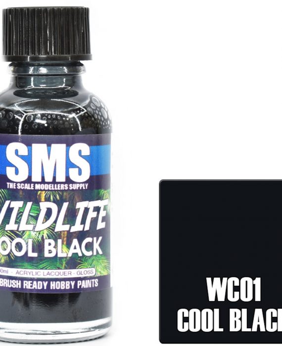 Wildlife Colour - Cool Black 30ml