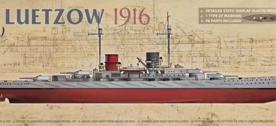 SMS Luetzow 1916 (Full Hull)