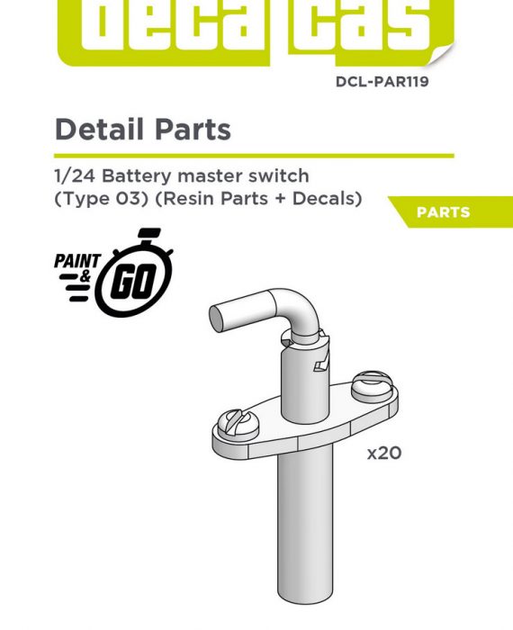 Battery master switch (Type 03)