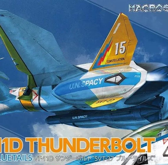 VF-11D Thunderbolt SVT-27 Bluetails - Macross Plus