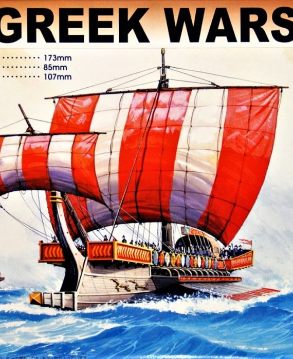 Greek Warship 100 B.C. - Historical Sailing Ships