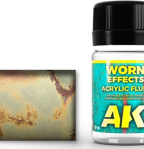 Worn Effects Acrylic Ffluid Enamel 35ml