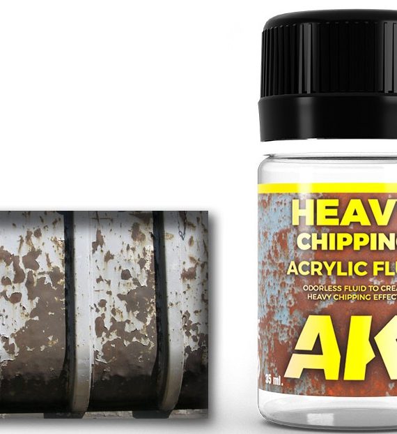 Heavy Chipping Acrylic Fluid Enamel 35ml