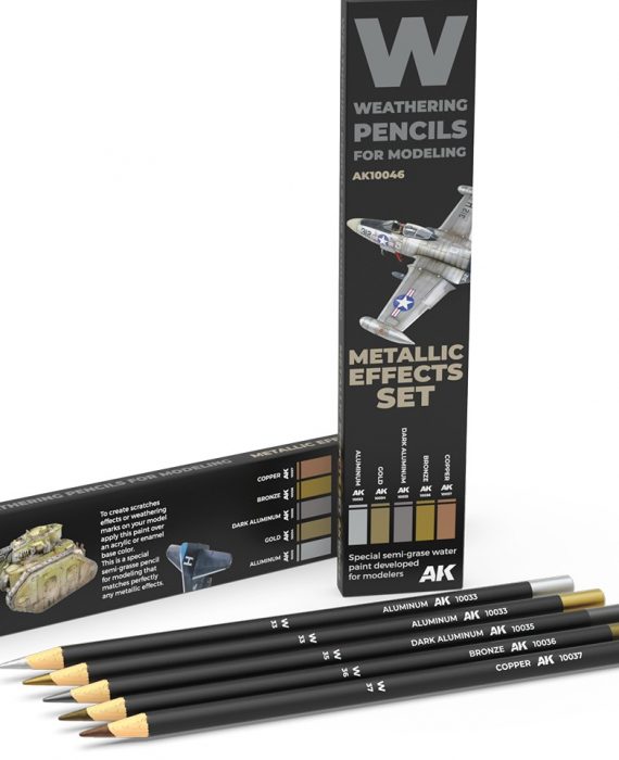 Watercolor Pencil Set Metallics