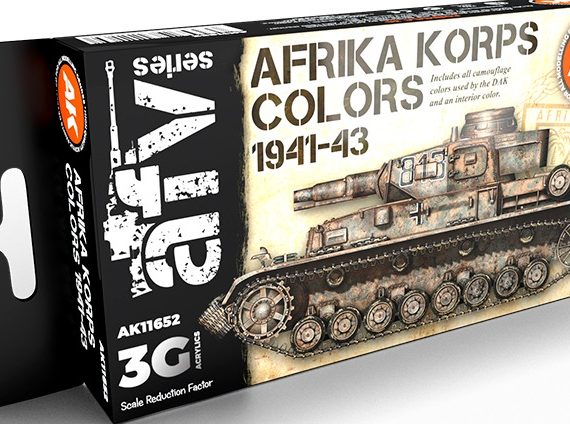 Afrika Korps Colours 1941-43 - 3rd Generation