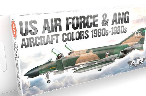 US Air Force & ANG Aircraft Colours 1960s-1980s -3rd Generation
