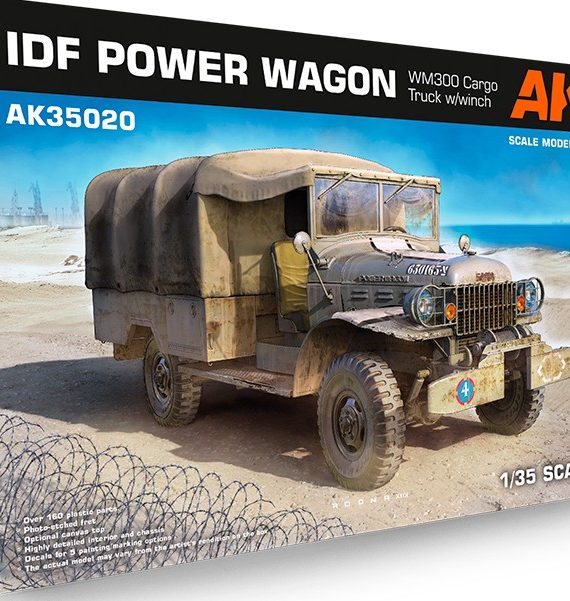 IDF Power Wagon WM300 Cargo Truck with Winch
