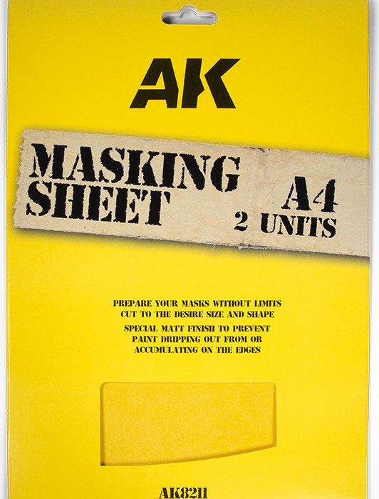 A4 Masking Sheet - 2 Units