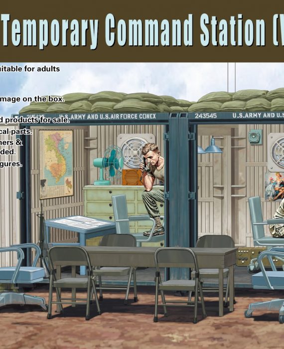 US Military Base Temporary Command station - vietnam war era