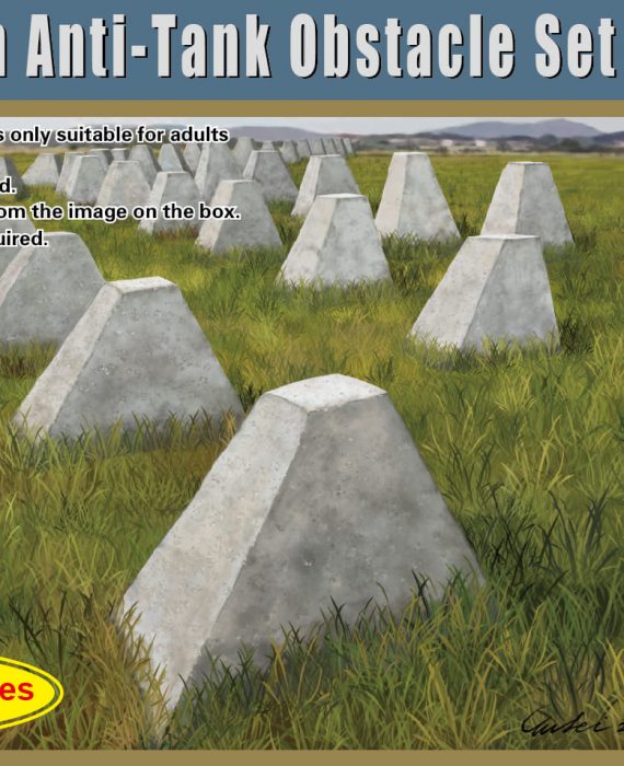 Dragon Teeth Anti-Tank Obstacles Set (Small Type)