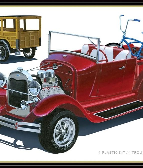 1929 Ford Woody / Pickup - 4 in 1 - Bike Included 1929 Ford Woody / Pickup - 4 in 1 - Bike Included