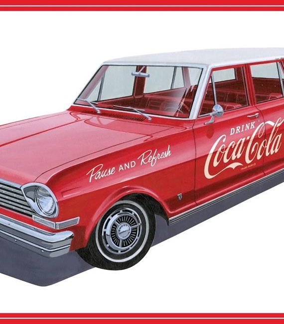 1963 Chevy II Nova Wagon with Crates Coke