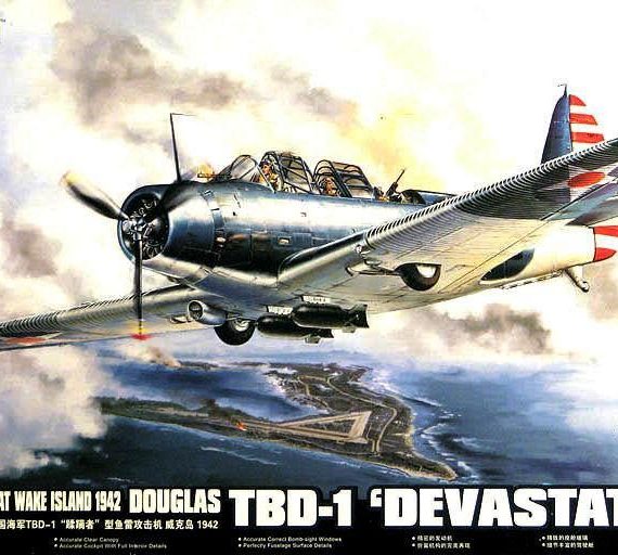 Douglas TBD-1 Devastator - VT-6 Wake Island 1942
