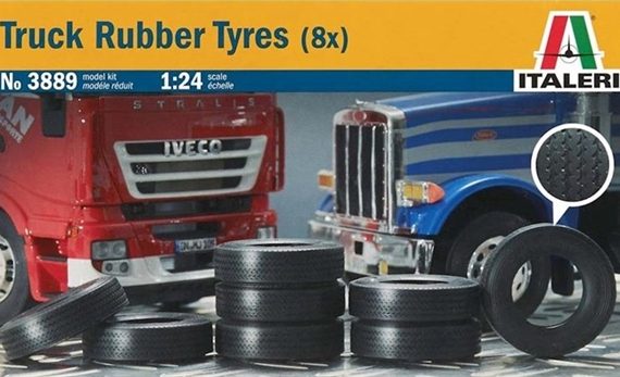 Truck Rubber Tyres (8x)