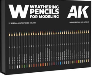 Weathering Pencils - Deluxe Edition Box Set 37 Colors Weathering Pencils - Deluxe Edition Box Set 37 Colors