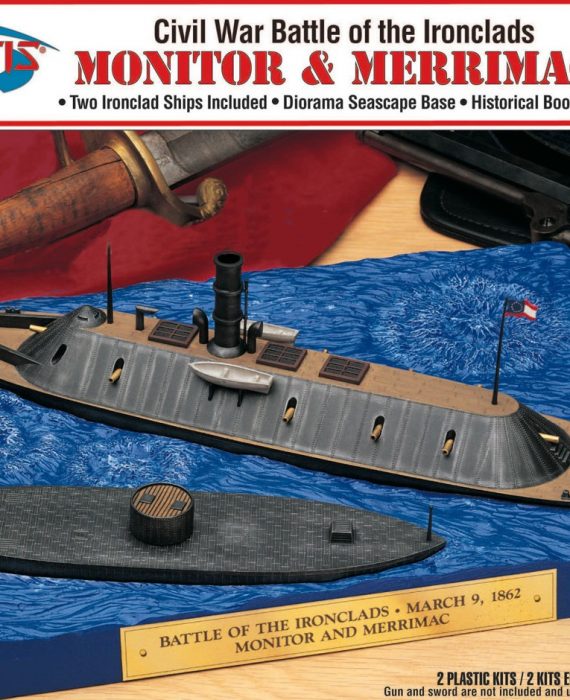 Civil War Battle of the Ironclads - Monitor & Merrimack