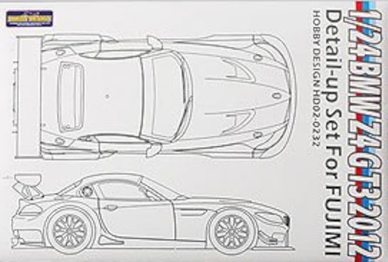 BMW Z4 Gt.3 - 2012 - Detail Up Set for Fujimi BMW Z4 Gt.3 - 2012 - Detail Up Set for Fujimi