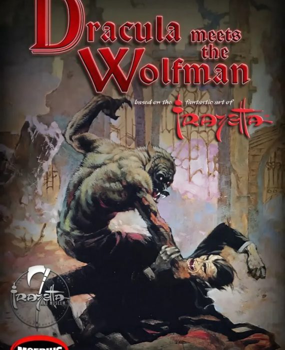 Dracula Meets the Wolfman based on the fantastic art of Frazetta Dracula Meets the Wolfman based on the fantastic art of Frazetta