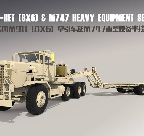 M911 C-HET (8x6) & M747 Heavy Equipment Trailer M911 C-HET (8x6) & M747 Heavy Equipment Trailer