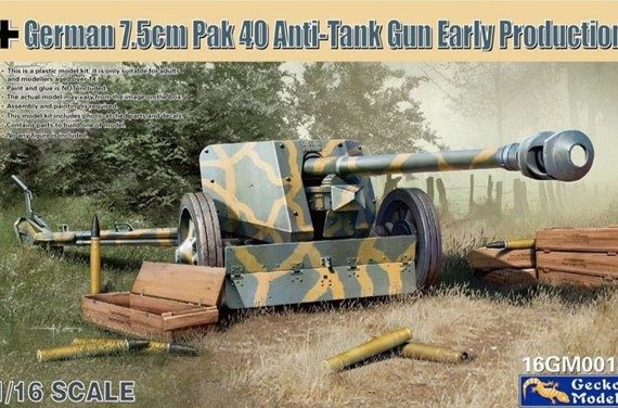 German 7.5cm Pak 40 Anti-Tank Gun- Early Production German 7.5cm Pak 40 Anti-Tank Gun- Early Production