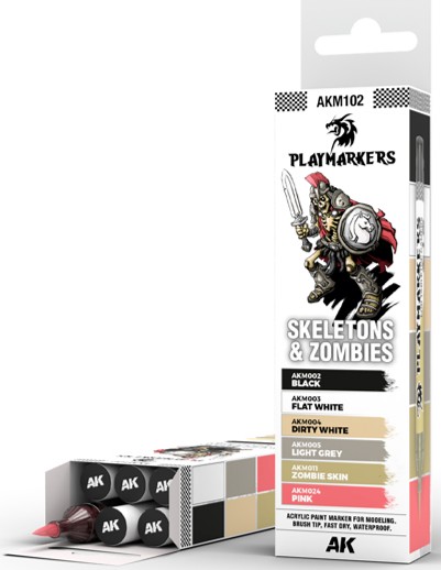 Playmarker - Skeletons & Zombies Set Playmarker - Skeletons & Zombies Set