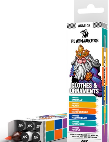 Playmarkers - Clothes & Ornaments Set Playmarkers - Clothes & Ornaments Set