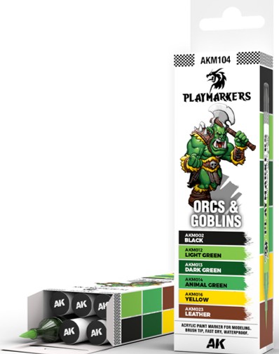 Playmarker - Orcs & Goblins Set Playmarker - Orcs & Goblins Set