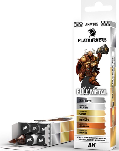 Playmarkers - Full Metal Set Playmarkers - Full Metal Set