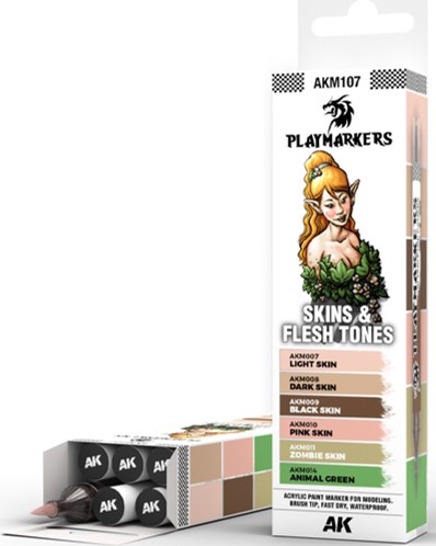 Playmarkers - Skin & Flesh Tones Playmarkers - Skin & Flesh Tones
