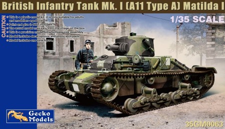 British Infantry Tank Mk.I (A1 Type A Matilda) British Infantry Tank Mk.I (A1 Type A Matilda)
