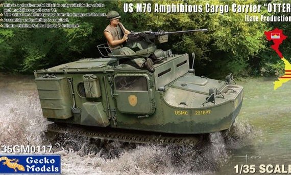 US M76 Amphibious Cargo Carrier Otter (Late Production)