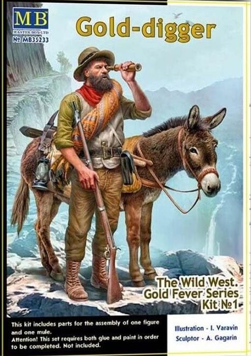 Gold-digger. The Wild West. Gold Fever Series. Kit No 1