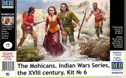 The Mohicans. Indian Wars Series, the XVIII century. Kit No 6 The Mohicans. Indian Wars Series, the XVIII century. Kit No 6